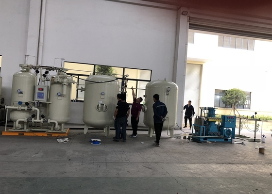 PSA кислородный азотный генератор 1500nm3/h регулируемая установка по производству азота