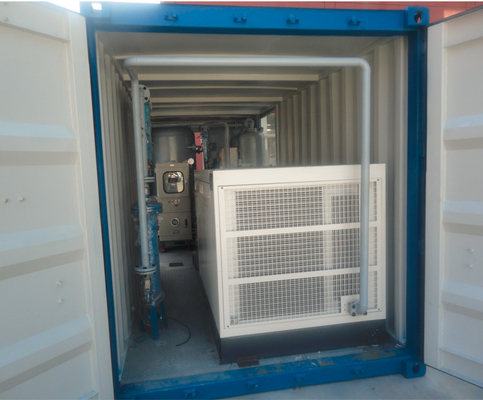 1.0kw 2000 Nm3/H Генератор высокой чистоты азота, 95% мембранный генератор N2